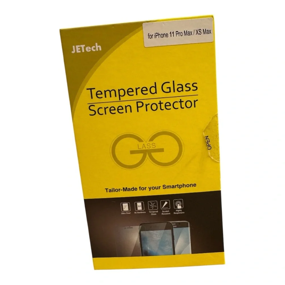 🆕 JETech Tempered Glass Screen Protector for iPhone 11 Pro Max/XS Max